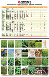 Cover Crop Comparison Chart