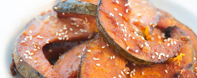 Savory-sweet kabocha squash