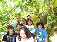 Students on Farm Tour