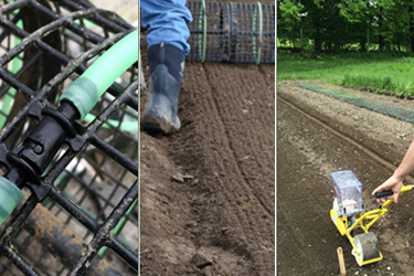 Row Markers for the Seedbed Roller