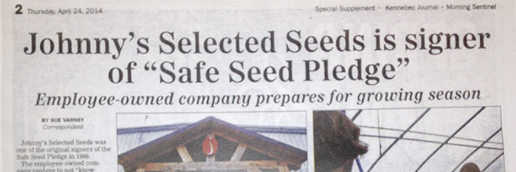 In the News with Johnny's Selected Seeds