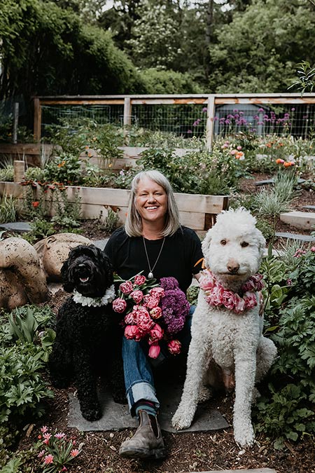 Becky Feasby, of Prairie Girl Flowers, Calgary, Alberta