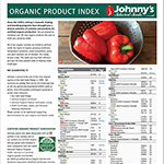 Organic Index • 4-pp Printable Brochure/PDF