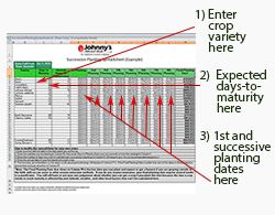 Days To Maturity Chart