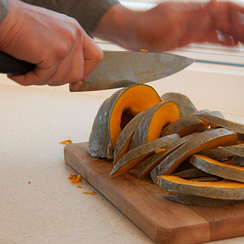 Slicing the Kabocha