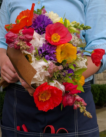 Bluegreen Gardens' bouquets are tailored to match the market.