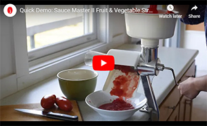 Watch our Sauce Master II Demo Sauce Master II Demo