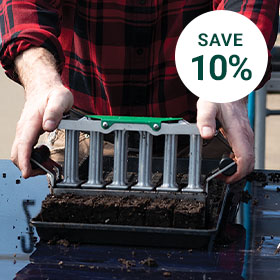 Johnny's 12-Cell Handheld Soil Blocker