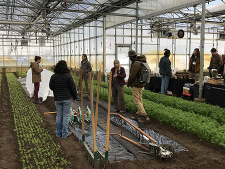 Tool demos at the 12th Annual National Young Farmers Conference